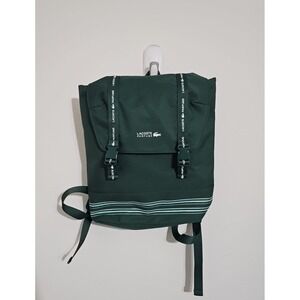 Lacoste Polyester Backpack Green in original packing
